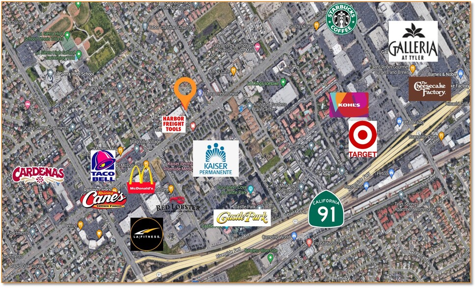 More Photos Of 10759 Magnolia Ave, Riverside Unknown For Lease