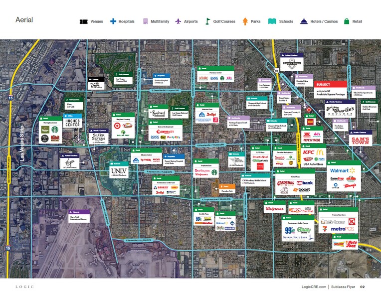 More Photos Of 4380 Boulder Hwy, Las Vegas Light Distribution For Lease