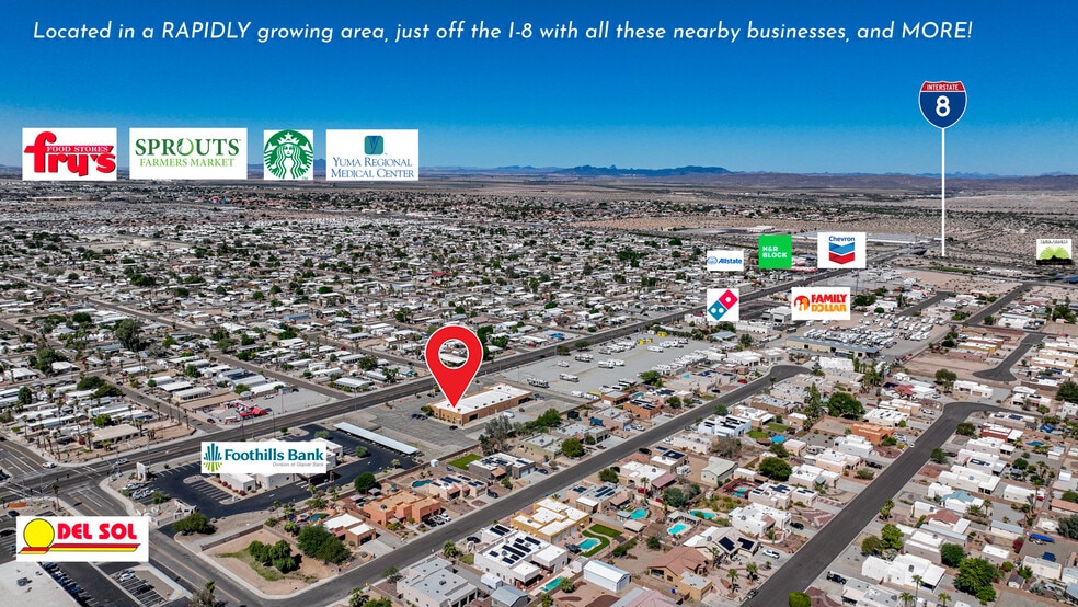 More Photos Of 11611 S Foothills Blvd, Yuma Storefront Retail Office For Sale