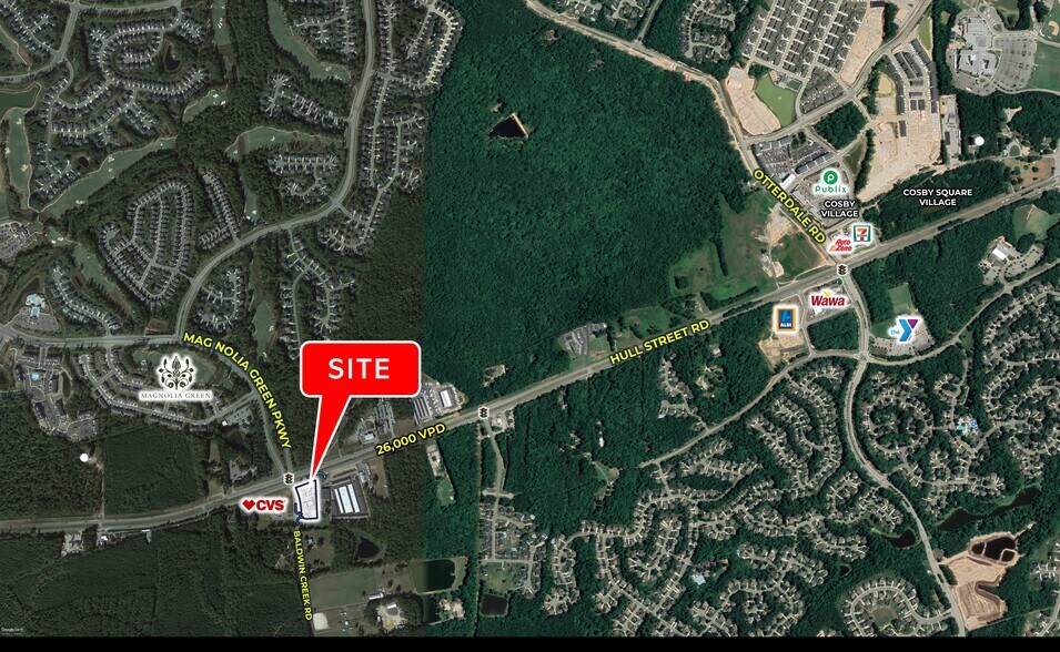 Primary Photo Of 17221 Hull Street Rd, Moseley Land For Sale