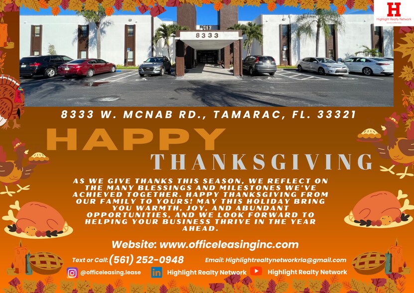 More Photos Of 8333 W McNab Rd, Tamarac Medical For Lease