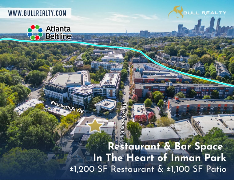 Primary Photo Of 309 N Highland Ave, Atlanta Restaurant For Lease