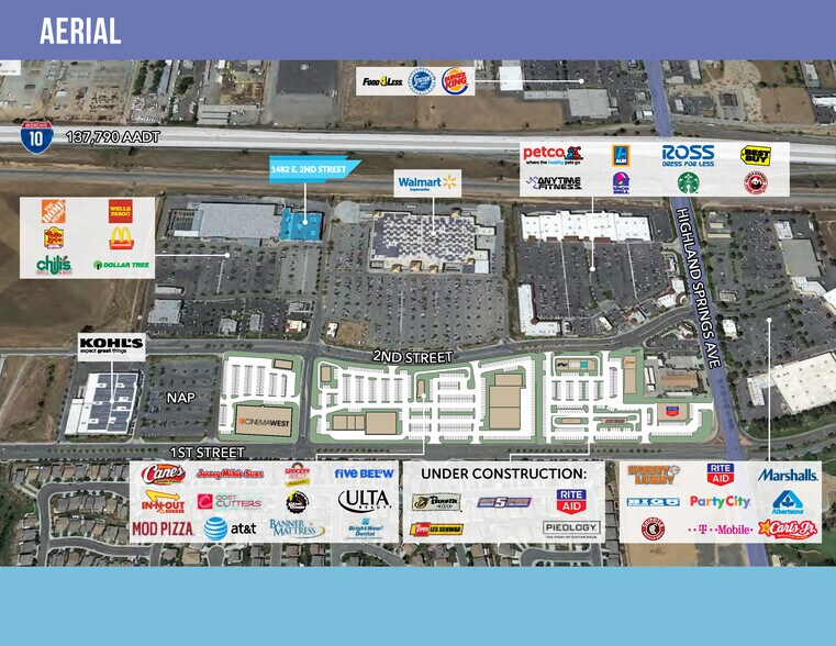 More Photos Of 1482 E 2nd St, Beaumont General Retail For Lease