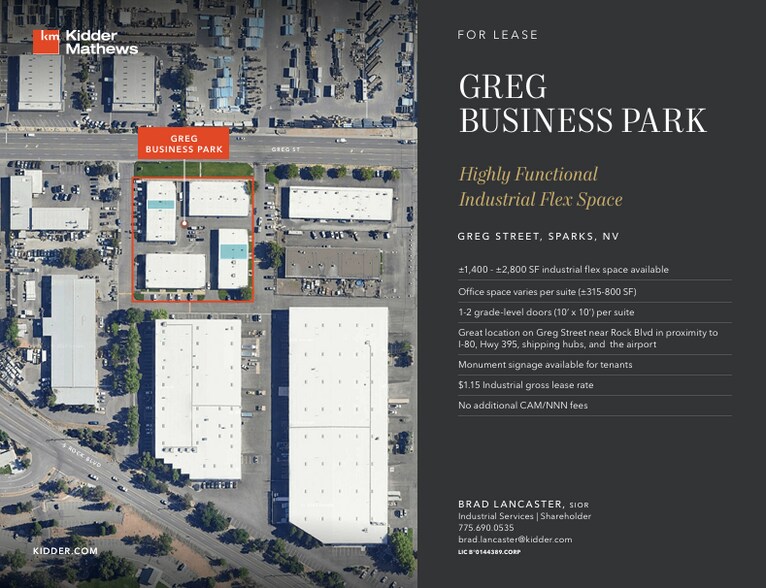 Primary Photo Of 1501-1515 Greg St, Sparks Unknown For Lease