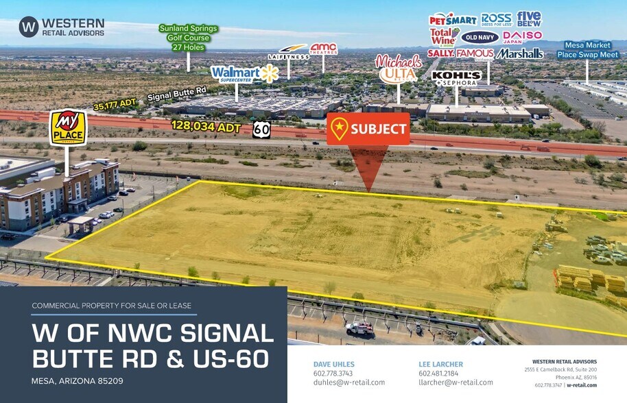 Primary Photo Of W of NWC Signal Butte Rd & US-60, Mesa Land For Lease