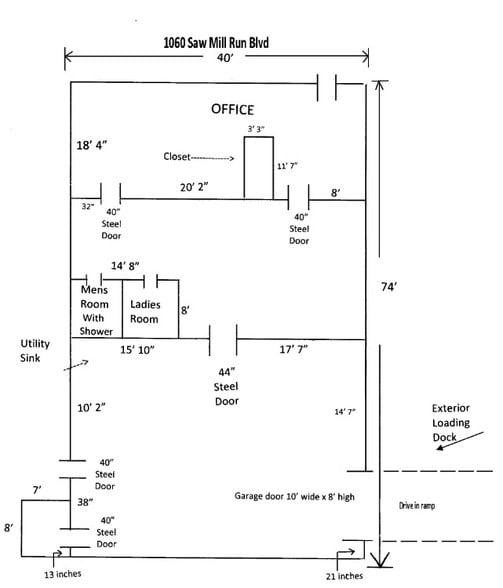 More Photos Of 1020-1060 Saw Mill Run Blvd W, Pittsburgh Warehouse For Sale