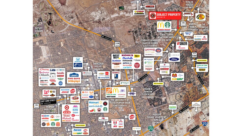 More Photos Of 8009 Hwy. 191, Odessa Fast Food For Sale