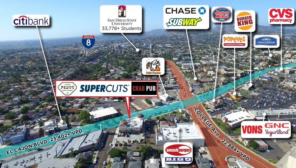 More Photos Of 6011 El Cajon Blvd, San Diego Unknown For Lease