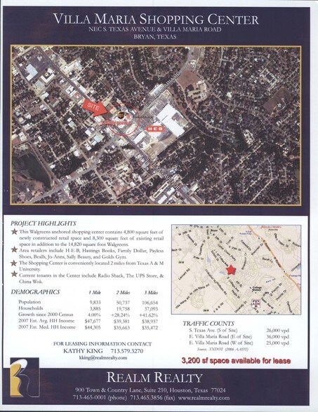 More Photos Of 800 E Villa Maria Rd, Bryan Storefront For Lease