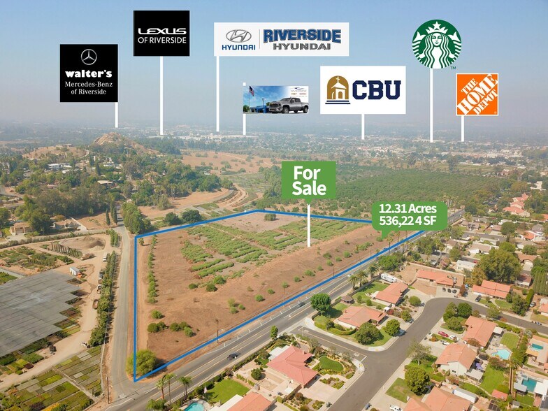 Primary Photo Of Washington Street @ Lenox Ave, Riverside Land For Sale
