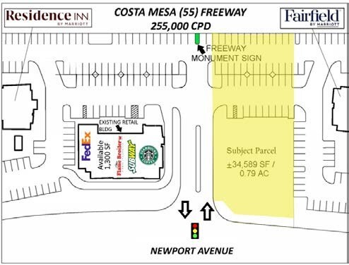 More Photos Of 15041-15121 Newport Ave, Tustin Land For Sale
