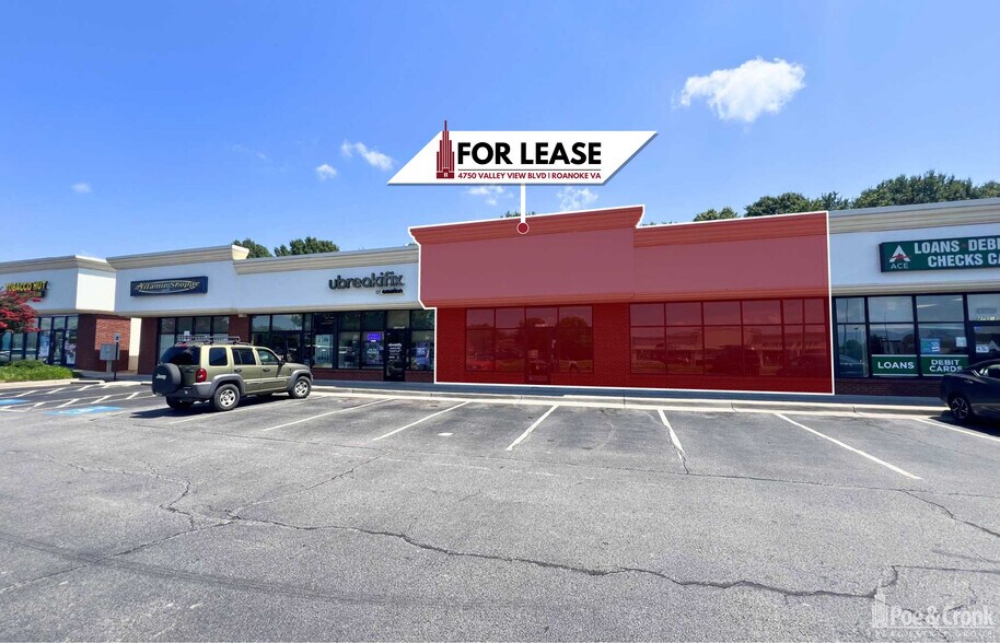 More Photos Of 4750 Valley View Blvd NW, Roanoke Freestanding For Lease
