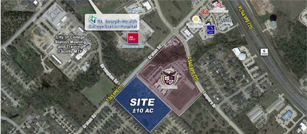 Primary Photo Of 1660 Graham Rd, College Station Land For Sale