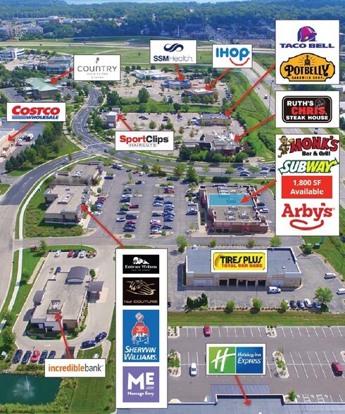 More Photos Of 8313-8319 Murphy Dr, Middleton Freestanding For Lease