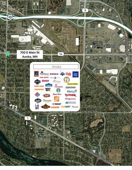 More Photos Of 700 E Main St, Anoka Freestanding For Lease