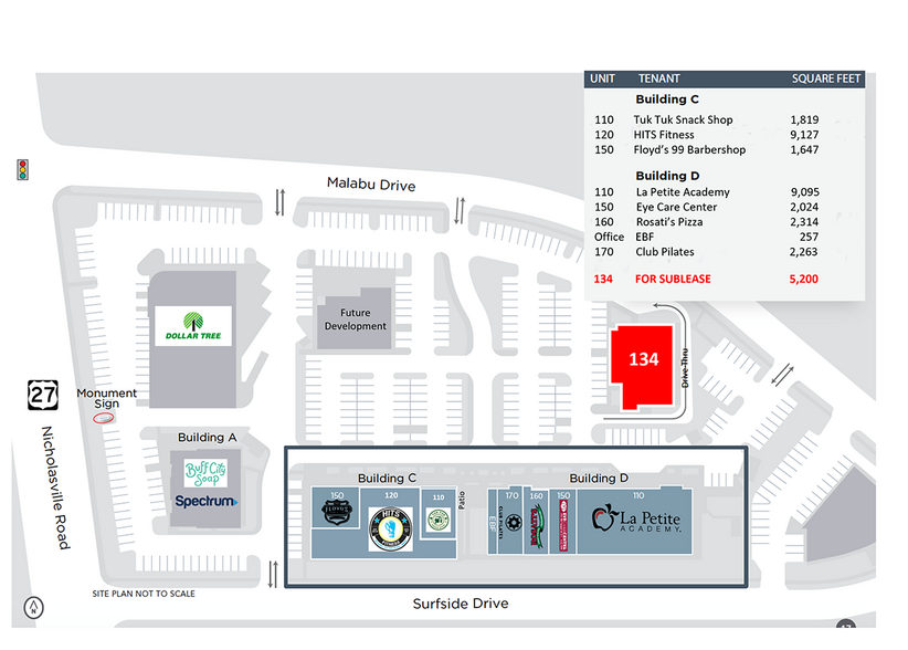 More Photos Of 134 Malabu Dr, Lexington General Retail For Sale