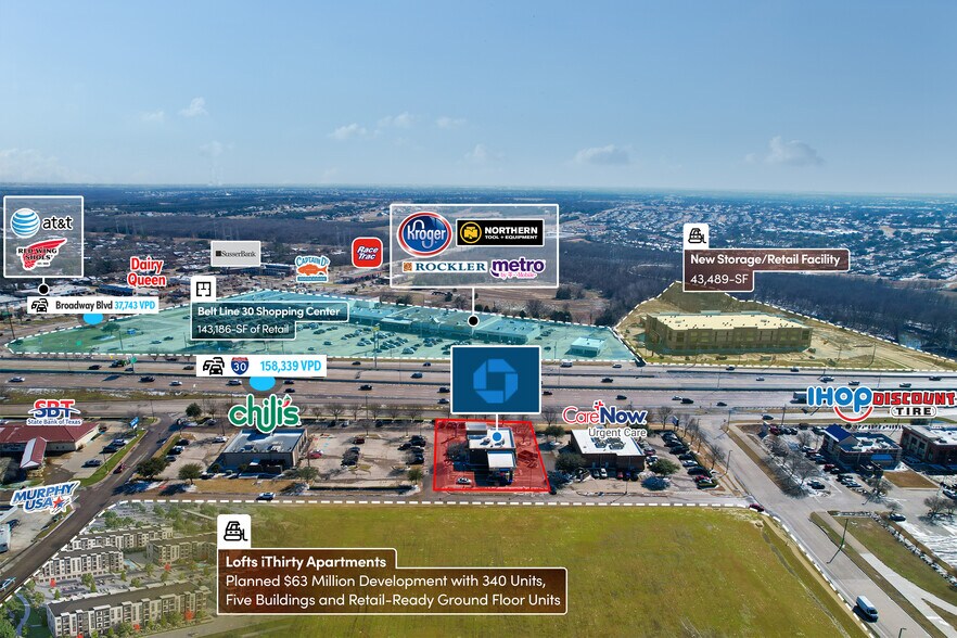 More Photos Of 561 W Interstate 30, Garland Bank For Sale