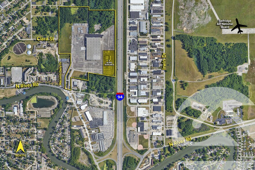 Primary Photo Of 237 N River Rd, Mount Clemens Land For Sale