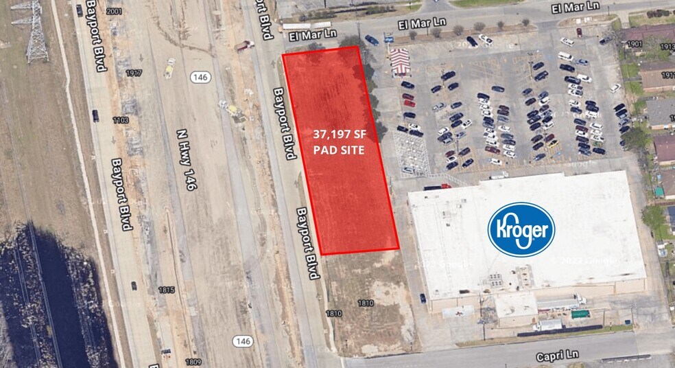 Primary Photo Of 1902 Bayport Blvd, Seabrook Land For Sale