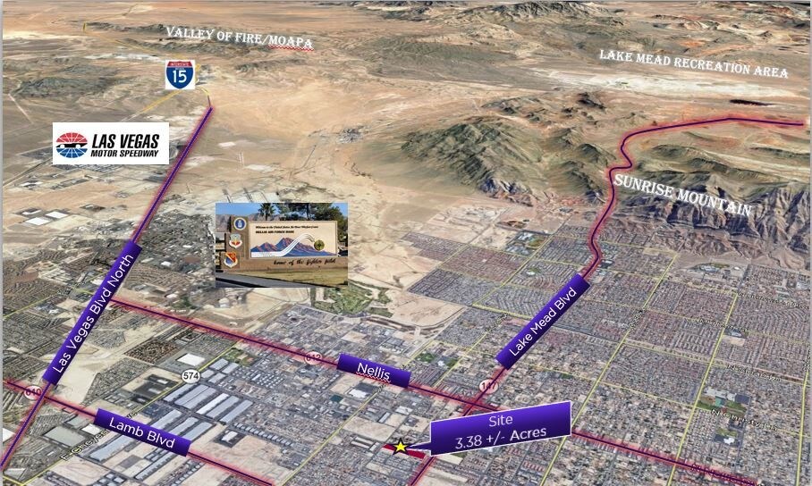 Primary Photo Of SW Cnr Marion Dr & Judson Ave, Las Vegas Land For Sale