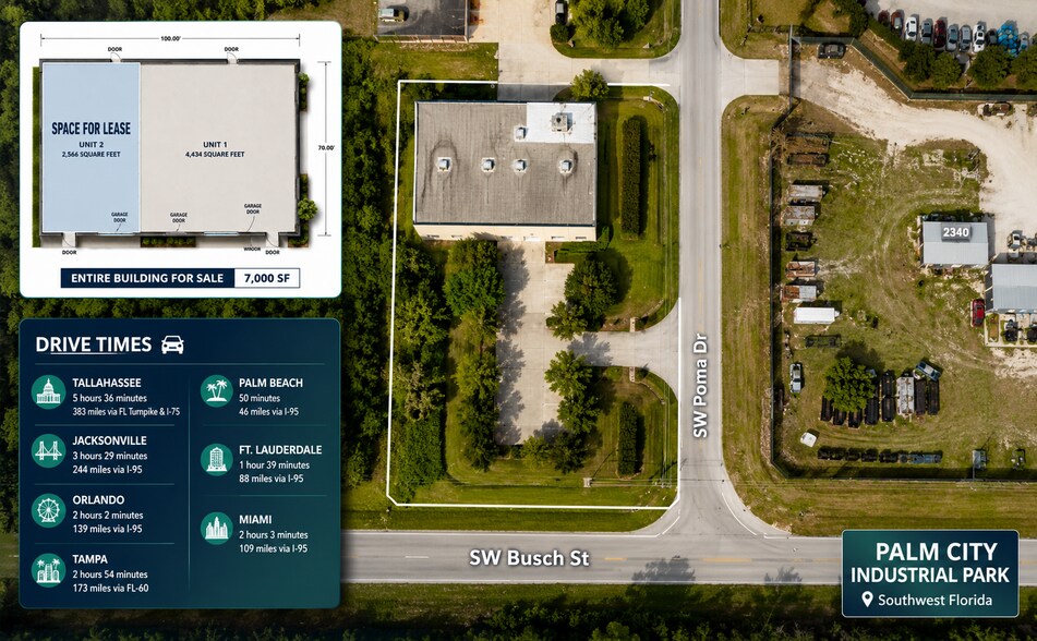 More Photos Of 2340 SW Poma Dr, Palm City Light Manufacturing For Sale