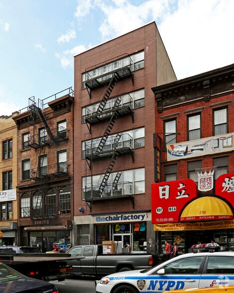 Primary Photo Of 214 Bowery, New York Storefront Retail Residential For Lease
