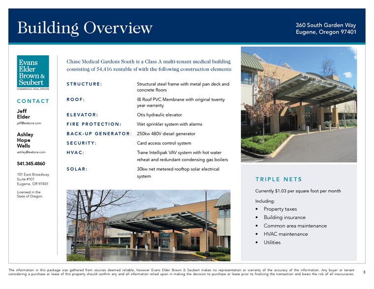 More Photos Of 360 S Garden Way, Eugene Medical For Lease