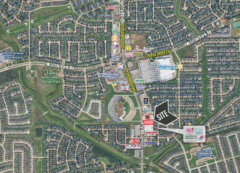 More Photos Of Sec of Fry Rd & W Little York Rd, Katy Land For Lease