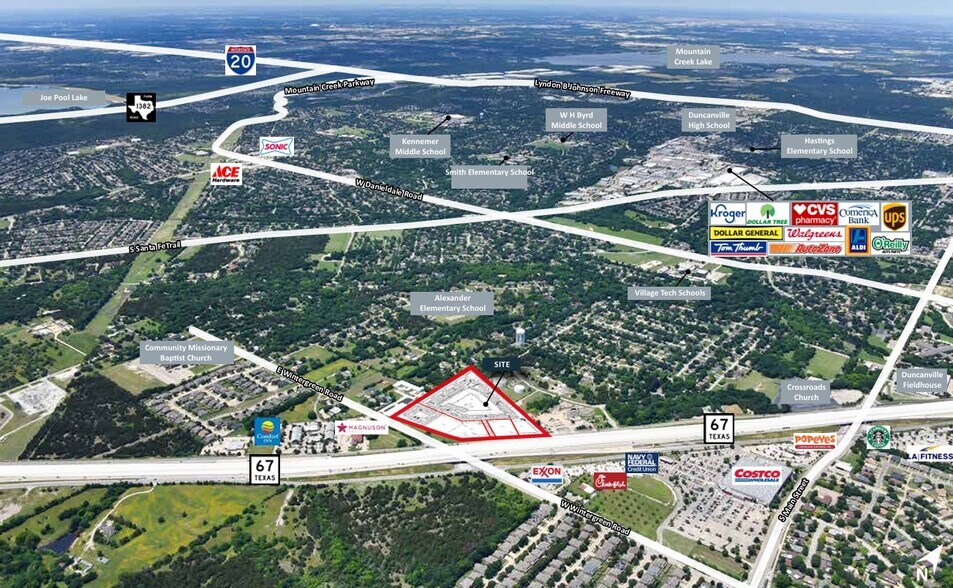 More Photos Of 1497 N J Elmer Weaver Fwy, Cedar Hill Land For Sale