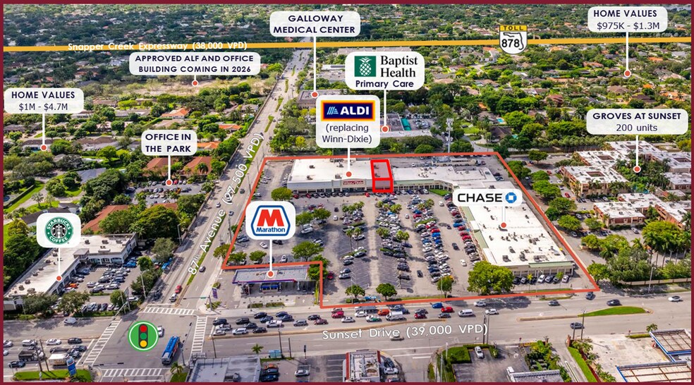 Primary Photo Of 8710-8788 SW 72nd St, Miami General Retail For Lease