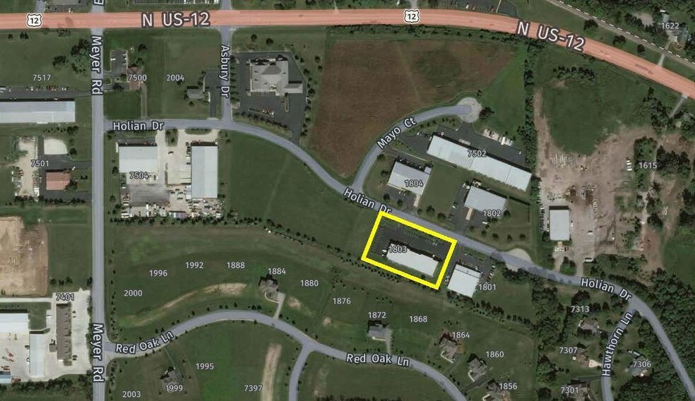 More Photos Of 1801-1803 Holian Dr, Spring Grove Manufacturing For Lease