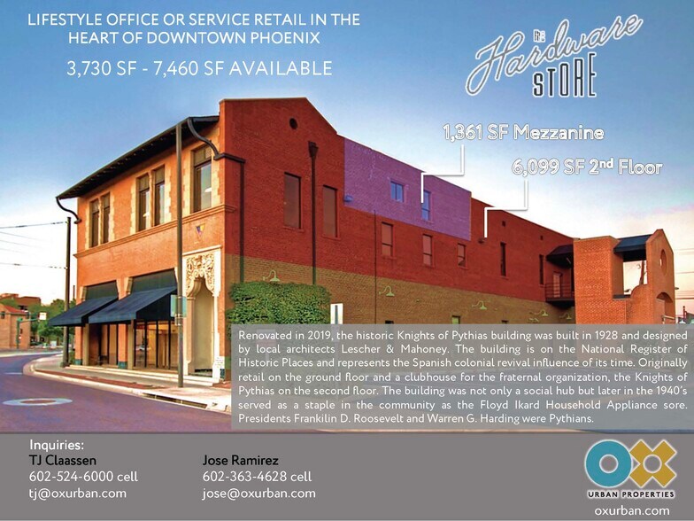 More Photos Of 829 N 1st Ave, Phoenix Loft Creative Space For Lease