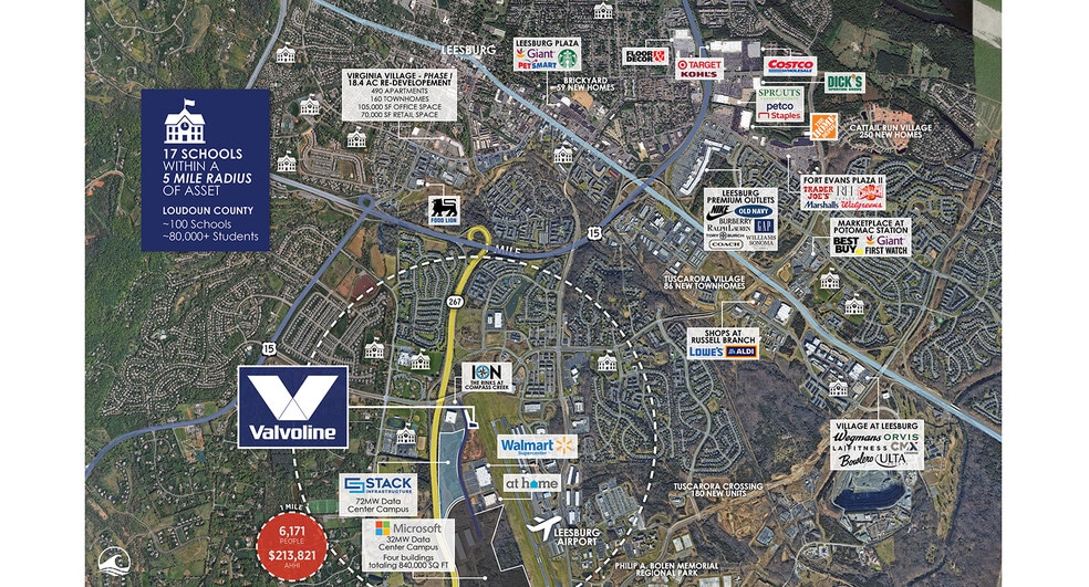 More Photos Of 595 Compass Point Plz SE, Leesburg Convenience Store For Sale