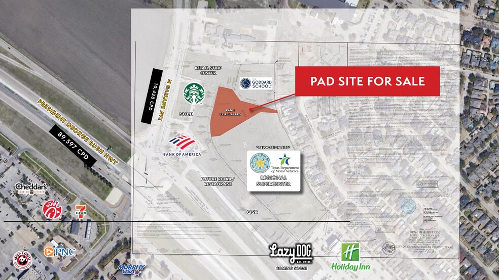 More Photos Of 5290 George Bush Highway, Garland Land For Sale