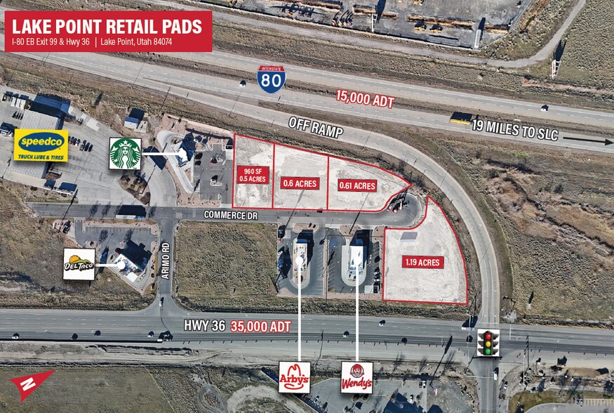 Primary Photo Of Interstate 80 Hwy, Lake Point Land For Sale