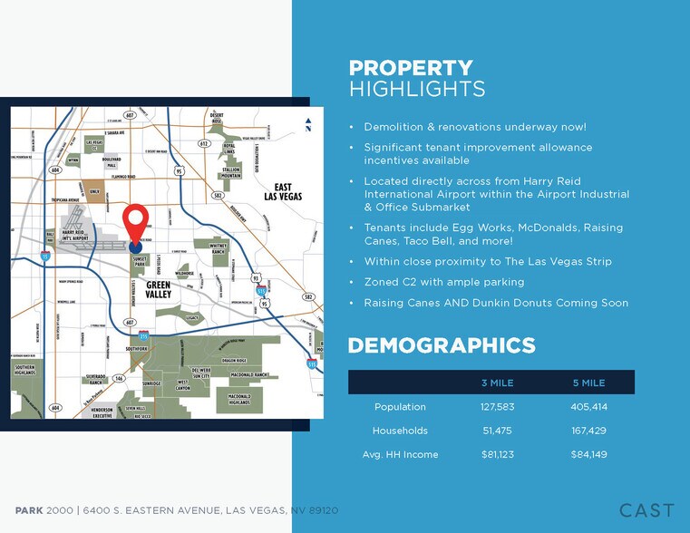 More Photos Of 6400 S Eastern Ave, Las Vegas Unknown For Lease