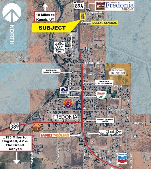 Primary Photo Of SEC Hwy 89A & Cowboy Dr, Fredonia Land For Sale