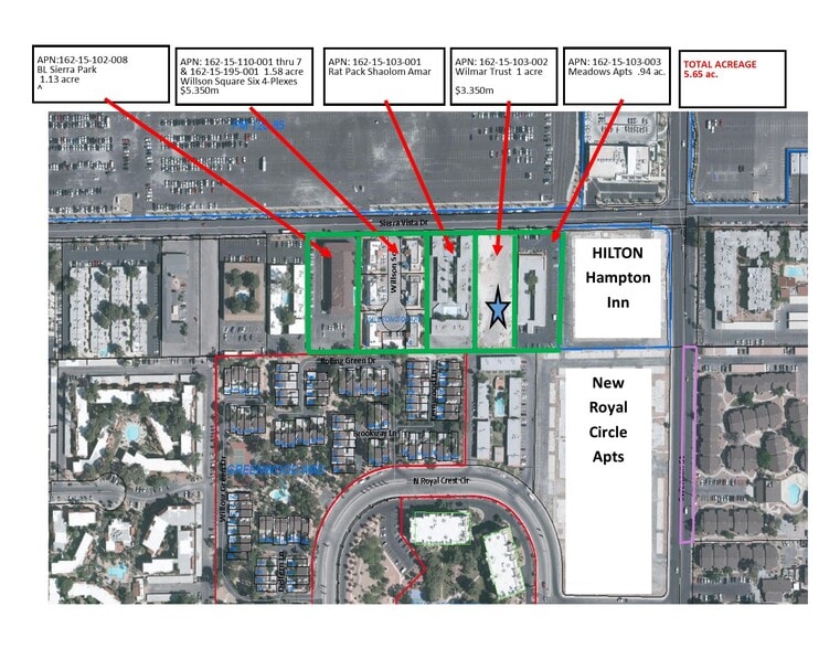 More Photos Of Sierra Vista Dr, Las Vegas Land For Sale