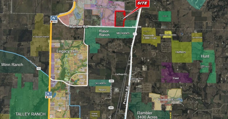 More Photos Of 1265 Texas Longhorn Trl, Gunter Land For Sale