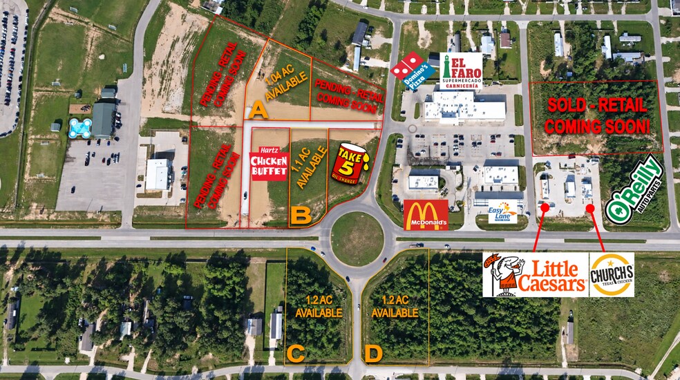 More Photos Of Commercial Corner- San Marcos & San Felipe, Cleveland Land For Sale