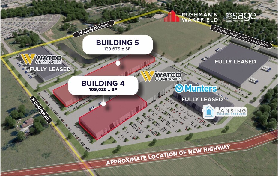 More Photos Of 00 W Apple Blossom Ave, Lowell Industrial For Lease