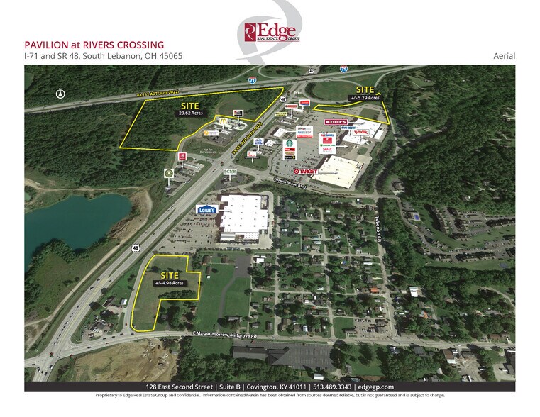 More Photos Of Rivers Crossing-I-71 & SR 48, S Lebanon 23.62 Acres, South Lebanon Land For Lease