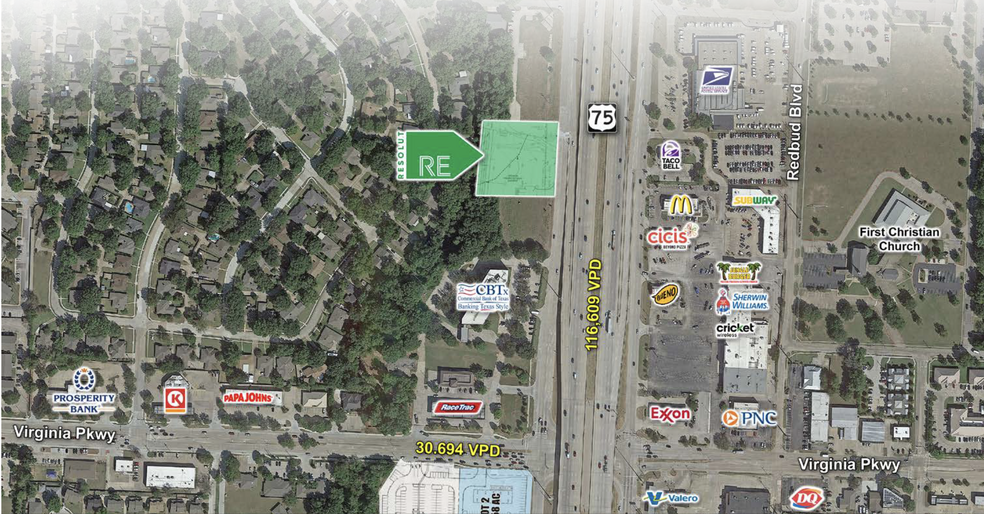 Primary Photo Of 323 N Central Expy, McKinney Land For Sale