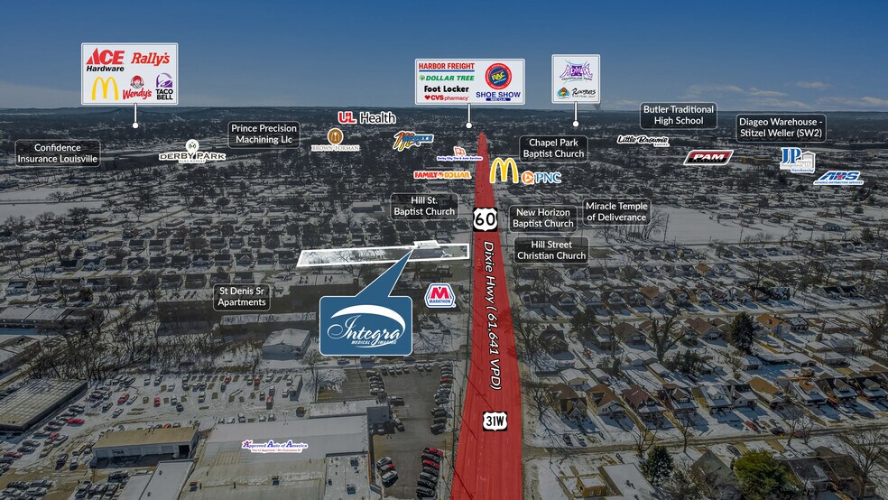 More Photos Of 2137-2141 Dixie Hwy, Louisville General Retail For Sale