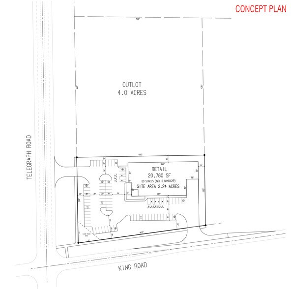 More Photos Of 20999 Telegraph Rd, Brownstown Land For Sale