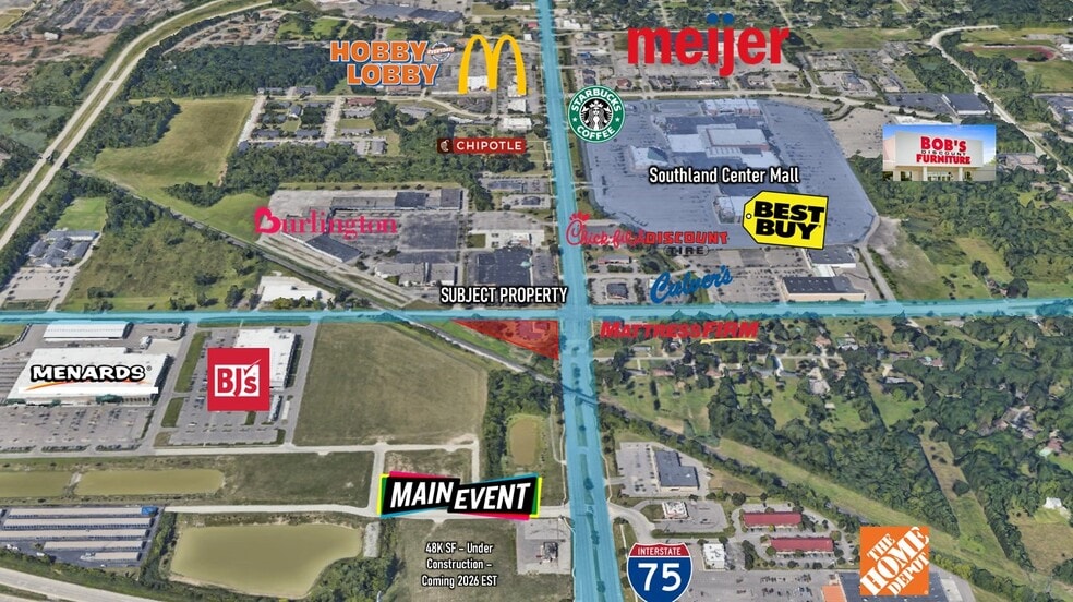 More Photos Of 21901 Eureka Rd, Taylor Freestanding For Sale