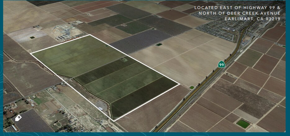 Primary Photo Of East of Highway 99 & North of Deer Creek Avenue, Earlimart Land For Sale