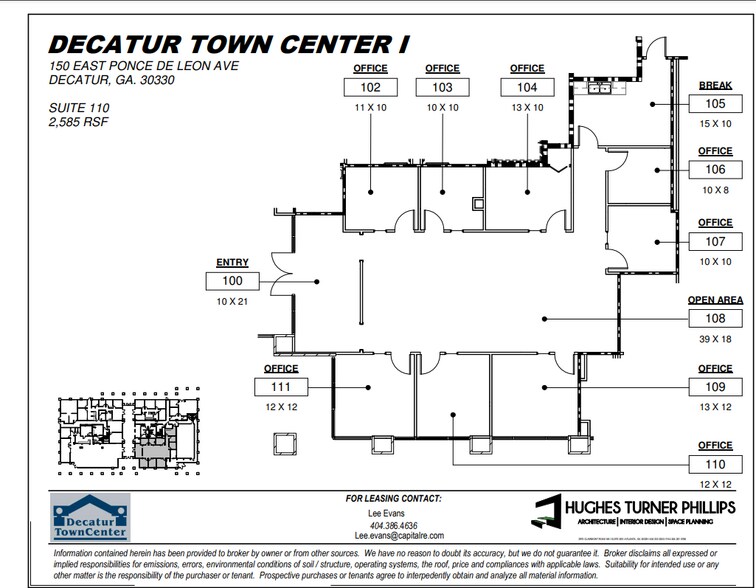 More Photos Of 150 E Ponce de Leon Ave, Decatur Unknown For Lease