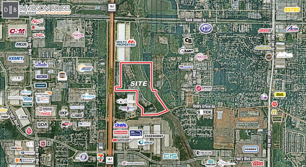 Primary Photo Of 636 W Shady Grove & Hardrock Rd, Grand Prairie Industrial For Lease