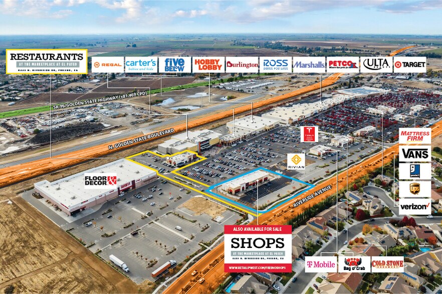 More Photos Of 6443 N Riverside Dr, Fresno Storefront For Sale